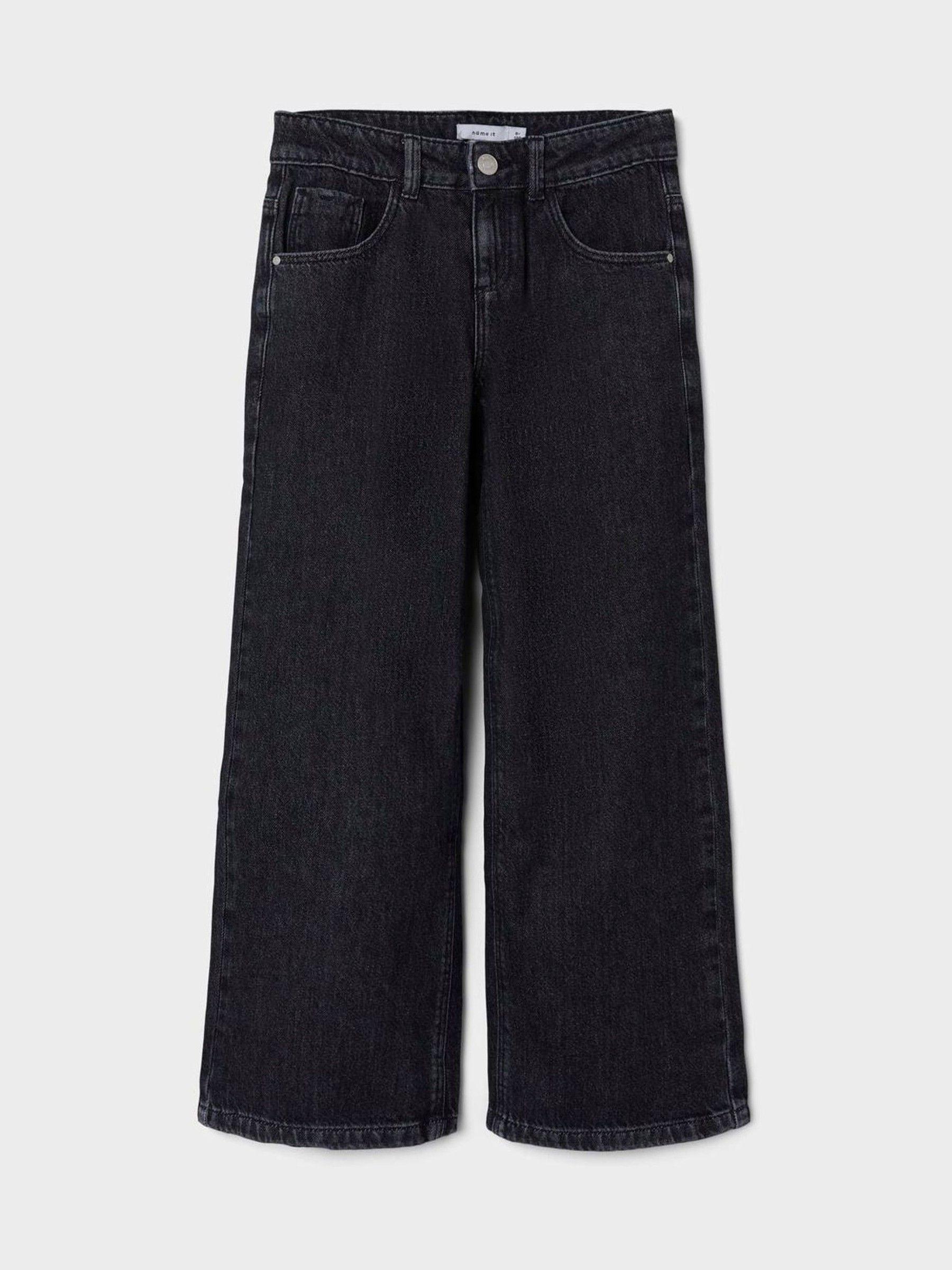Zwart - Name It Wide Leg Jeans