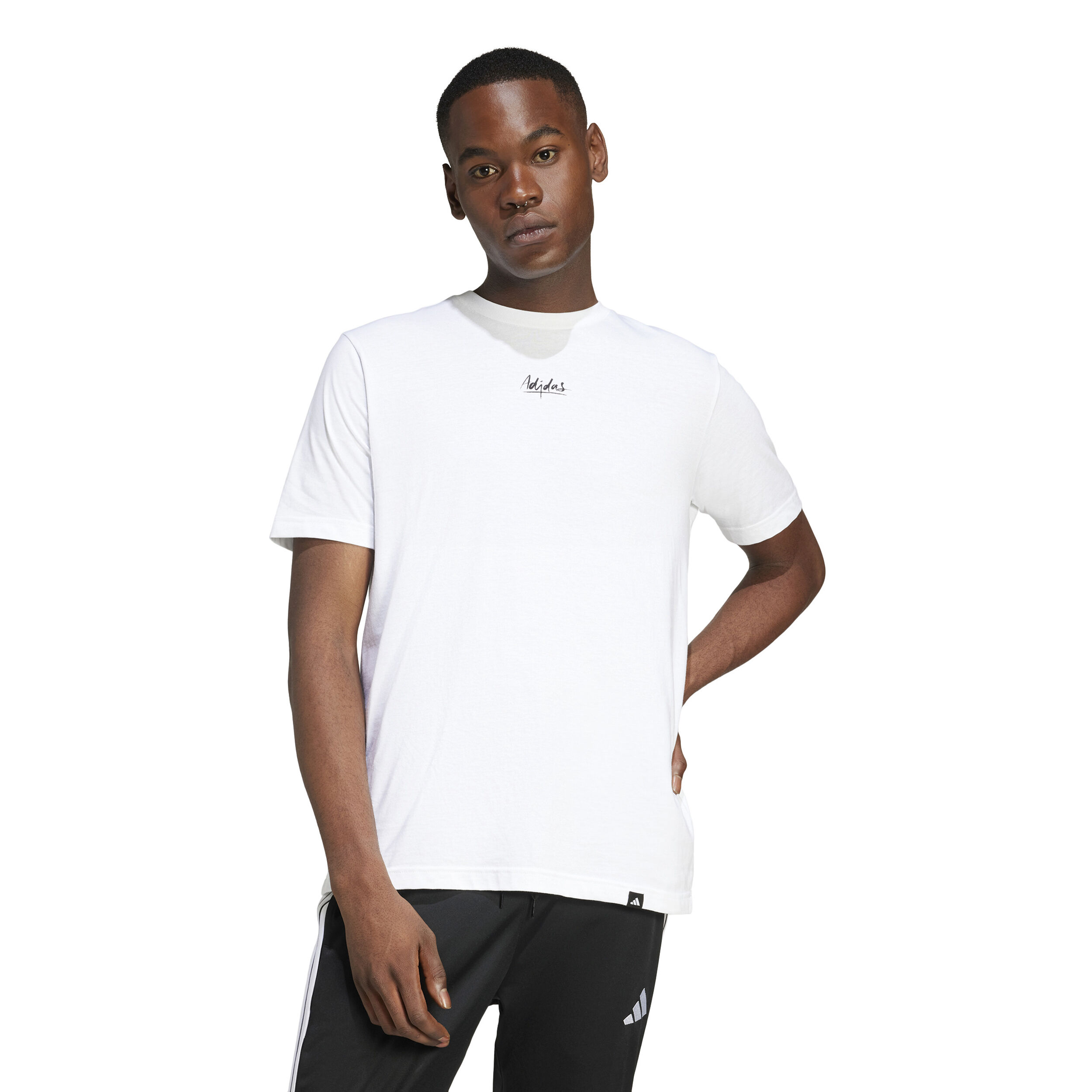 adidas Lemon T-shirt Hommes - Blanc , Multicouleur