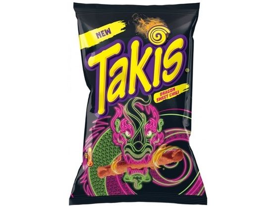 Takis Dragon Sweet Chili 100 g Süsslich scharfer Snack mit einer feurigen Wendung