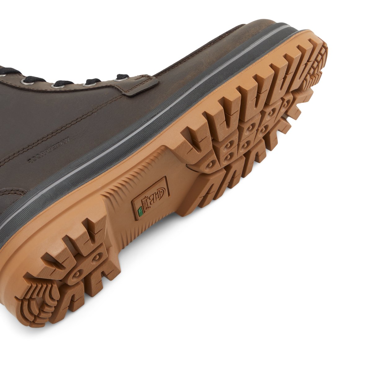 KAMIK-Tyson_g-m-Bottines d'hiver - Talon plat - Marron Foncé