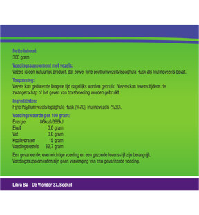 Naproz Vezels Naturel Poeder 300GR