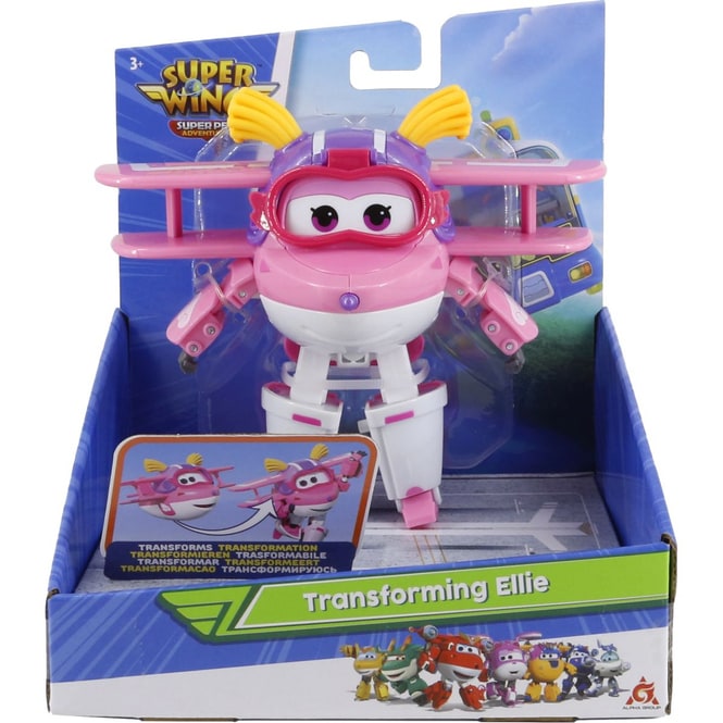 Super Wings - Transforming Ellie Figur