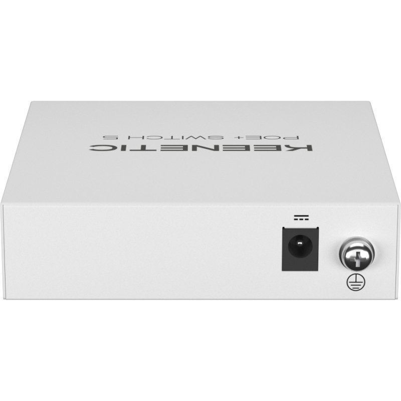 Keenetic PoE+ Switch 5 (KN-4610) Commutateur Gigabit 5 ports avec 4 ports PoE+ et budget énergétique de 60 W