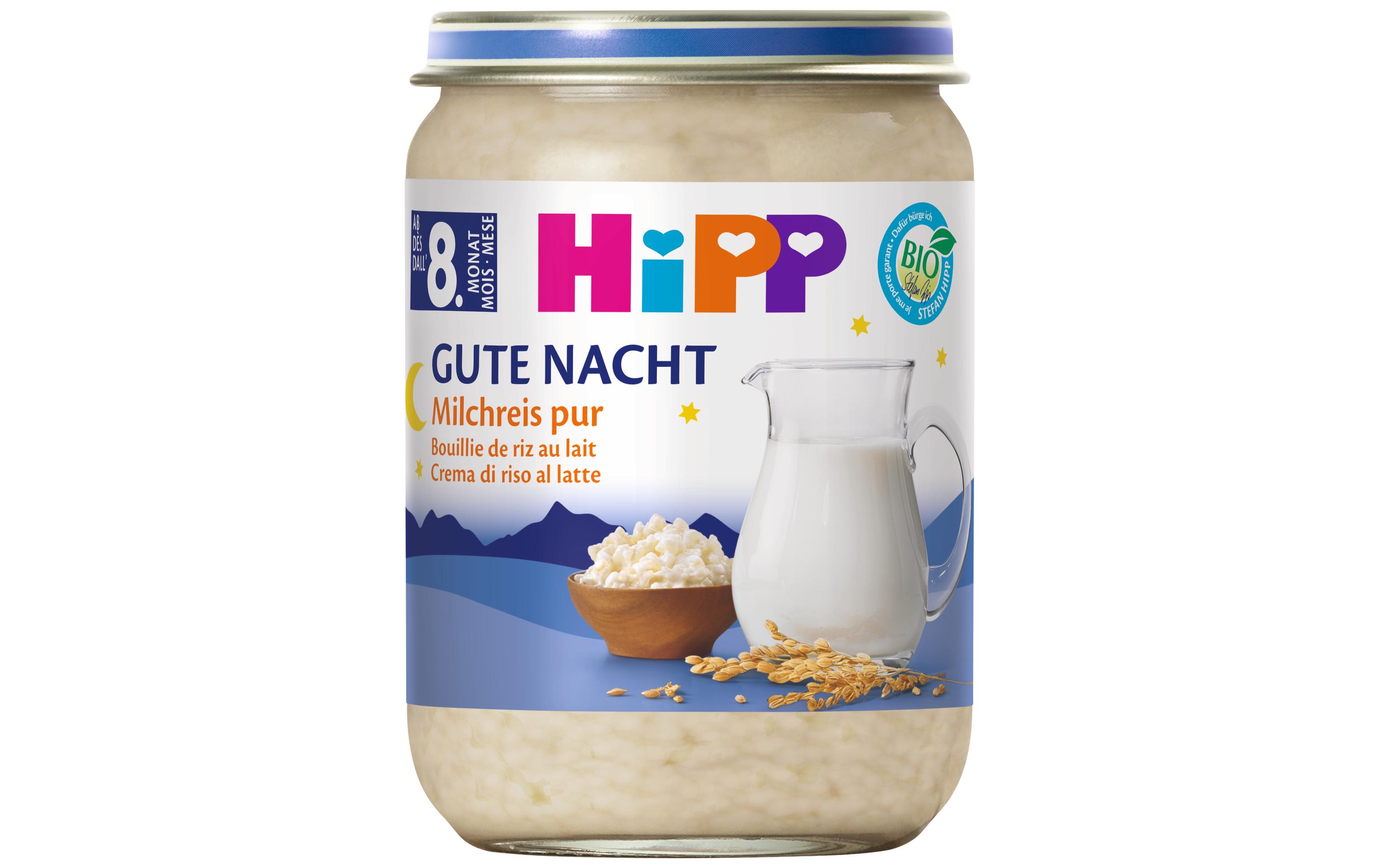 Reisbrei Milchreis pur 190 gBio Milchreis pur