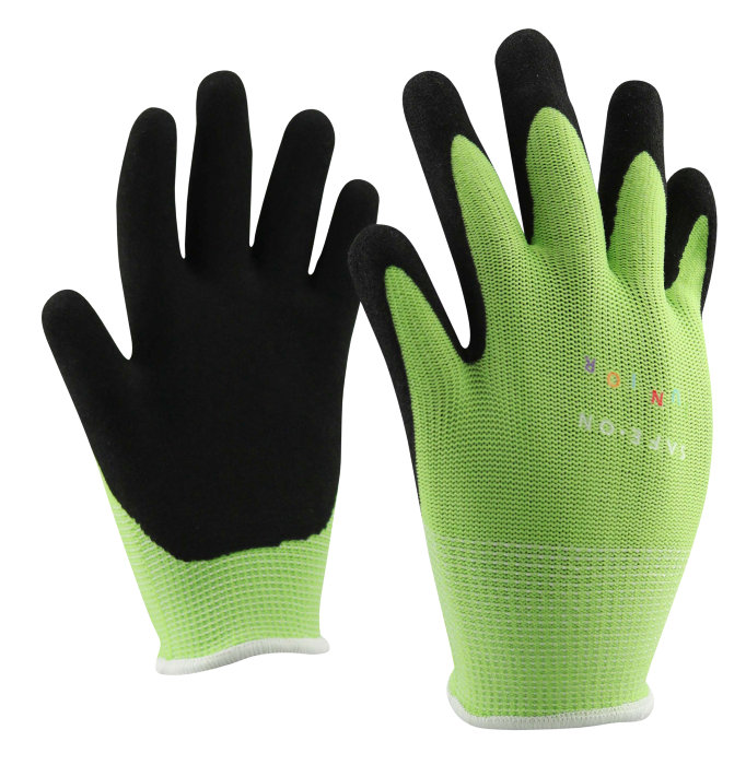 Safe-On Junior handsker 4-6 år grøn