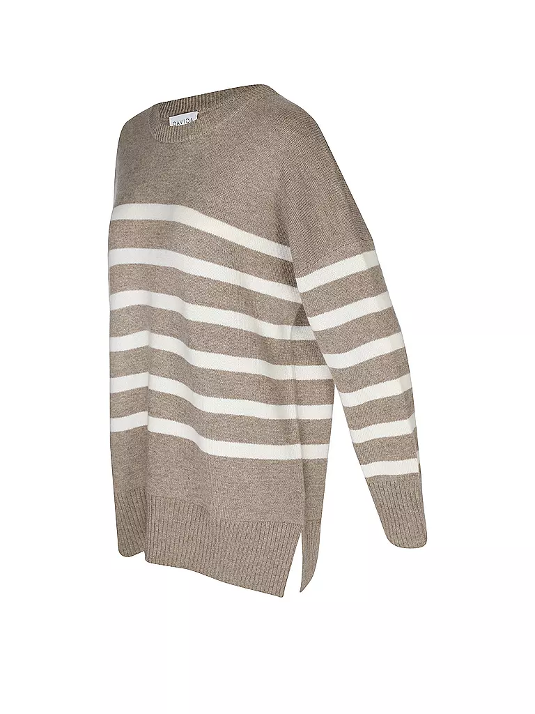 DAVIDA Kaschmirpullover  braun