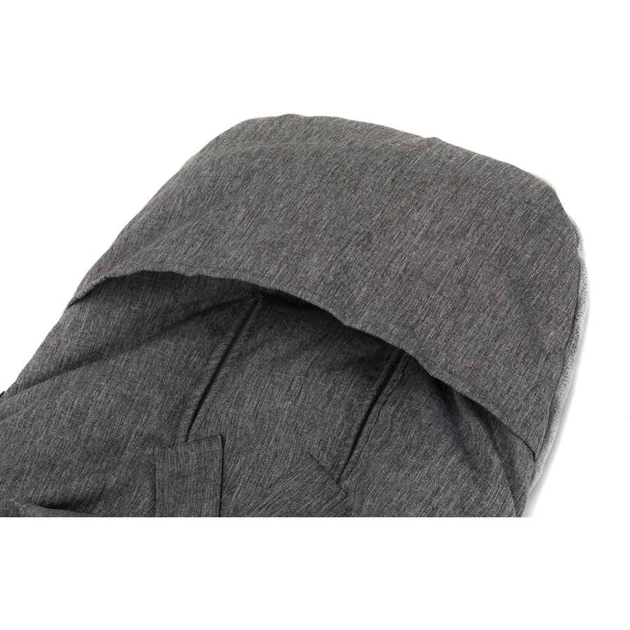 fillikid Winterfußsack Kinley Melange Hellgrau
