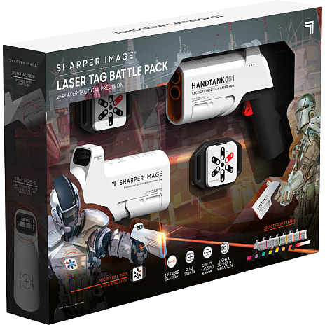 Sharper image laser tag battle pak