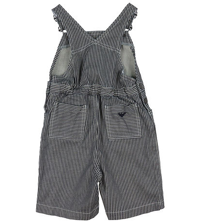 Emporio Armani Latzhosen - Navy/Weißer Streifen