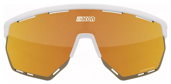 Scicon Sports Aerowing Lunettes De Soleil De Performance Sportive (Scnpp Multimireur Bronze/Luminosité Blanche)