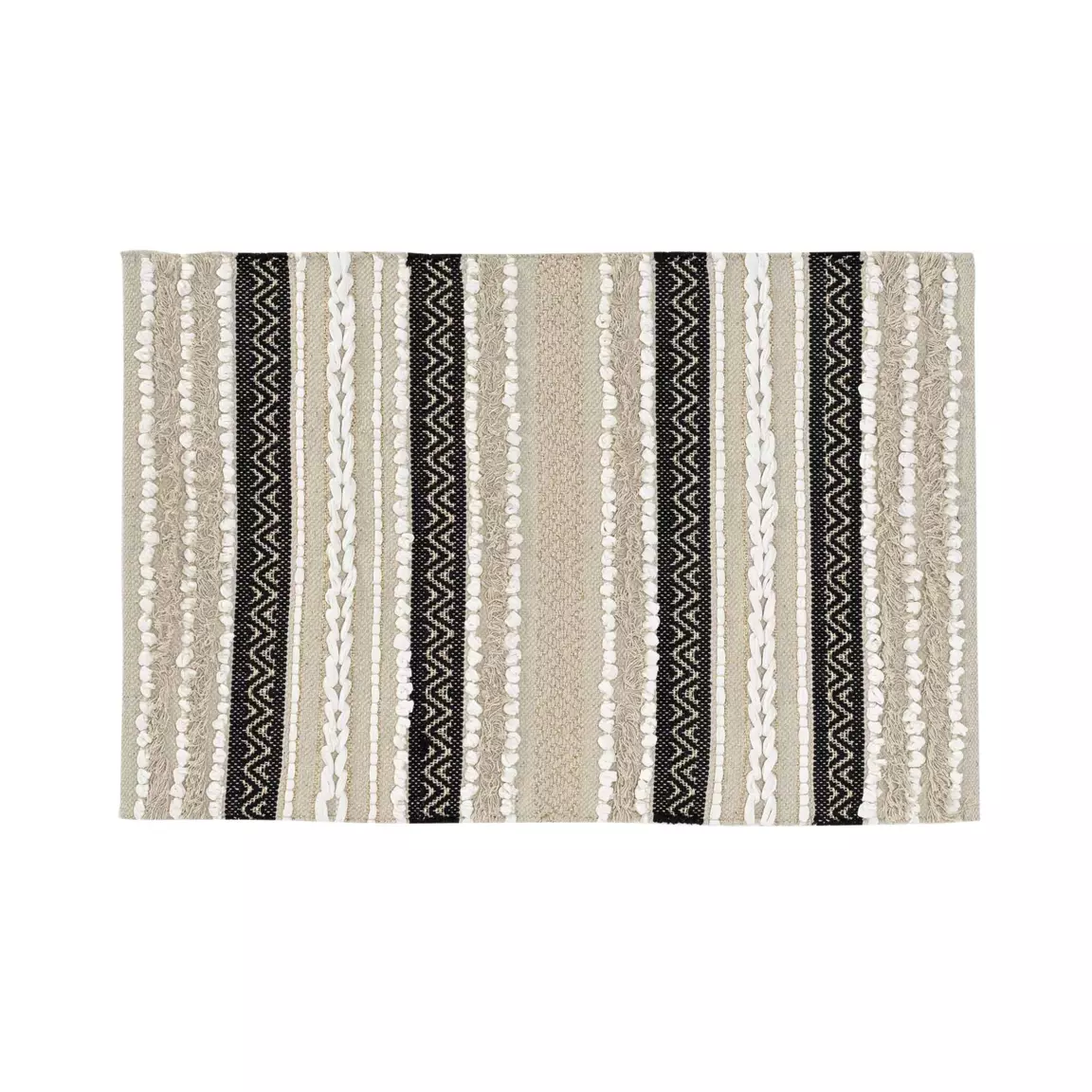 Tapis de salon coton (60 x 90 cm) Mirage Beige