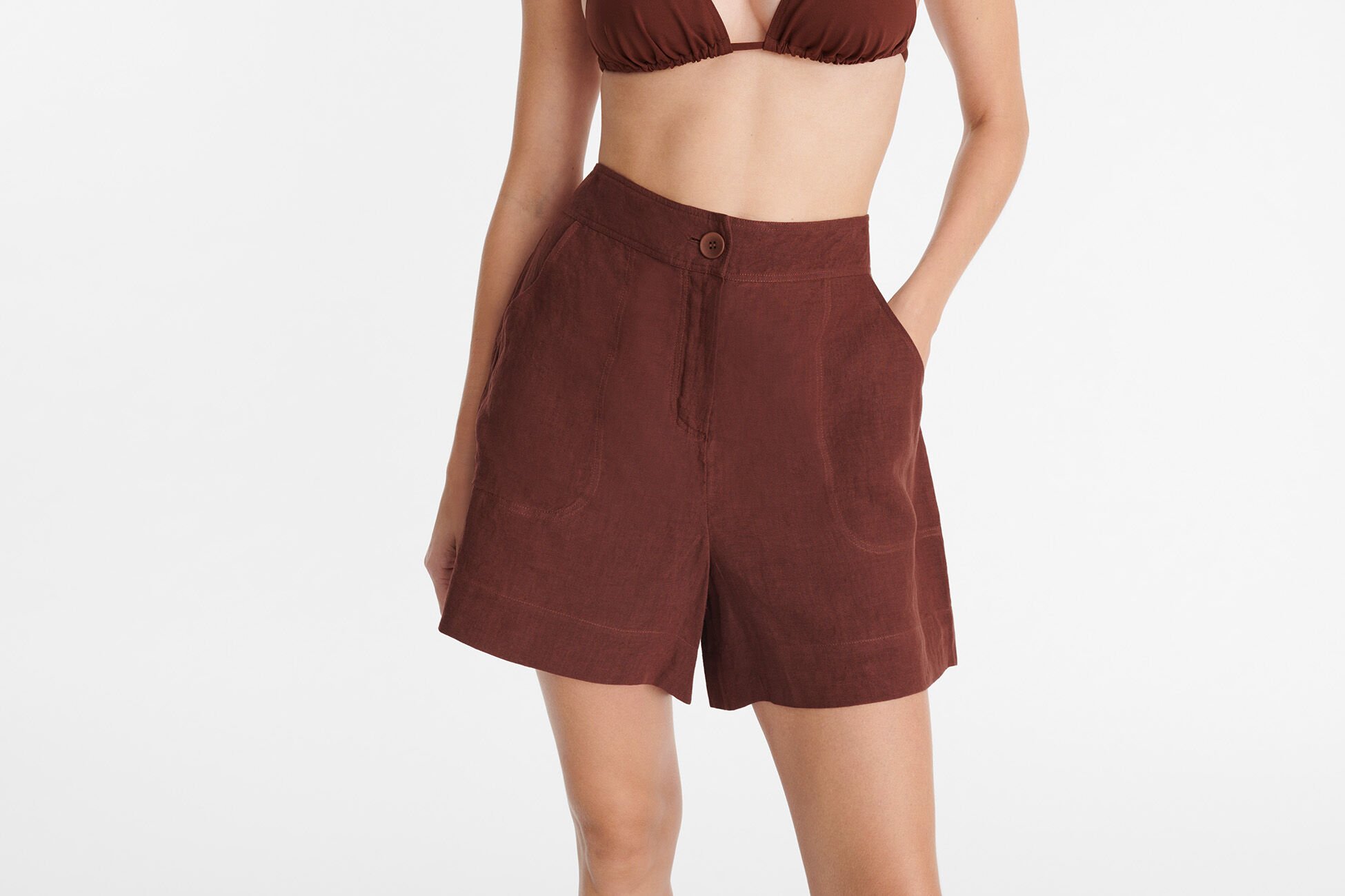 Correct Short taille haute TORTUE