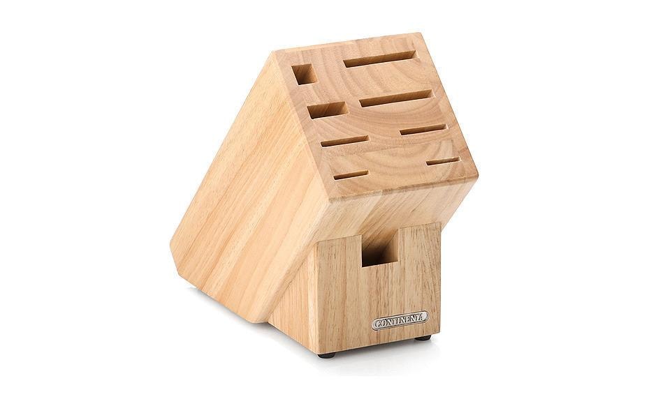 Messerblock unbestückt, 9er GummibaumAus der Gummibaumholz-Kollektion