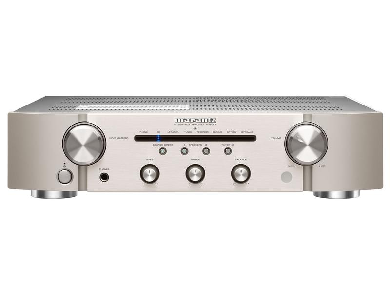 Marantz Stereo-Verstärker PM6007 Silber; Gold Vollverstärker mit Digitaleingängen