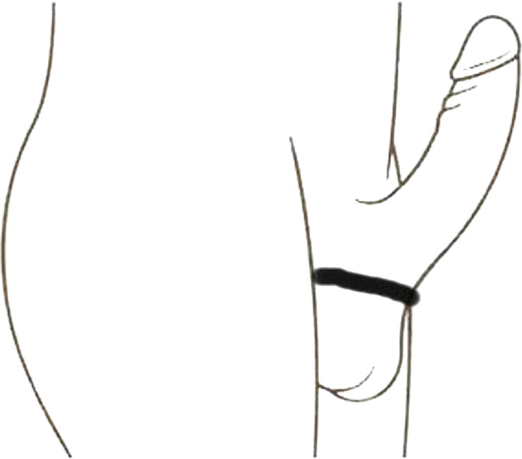 Je Joue JE JOUE - SILICONE C-RING MAXIMUM STRETCH BLACK Black