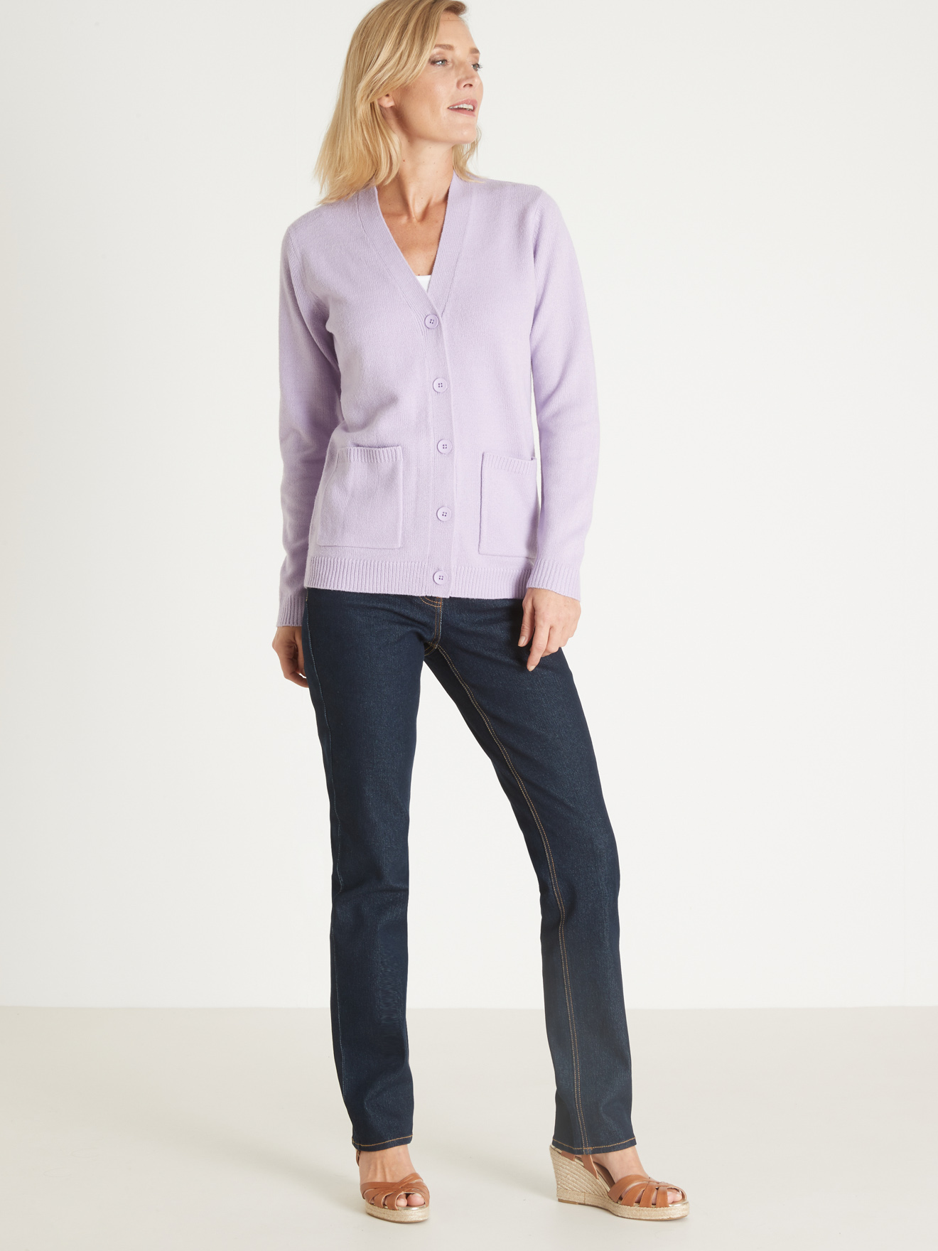 Gilet intemporel manches longues