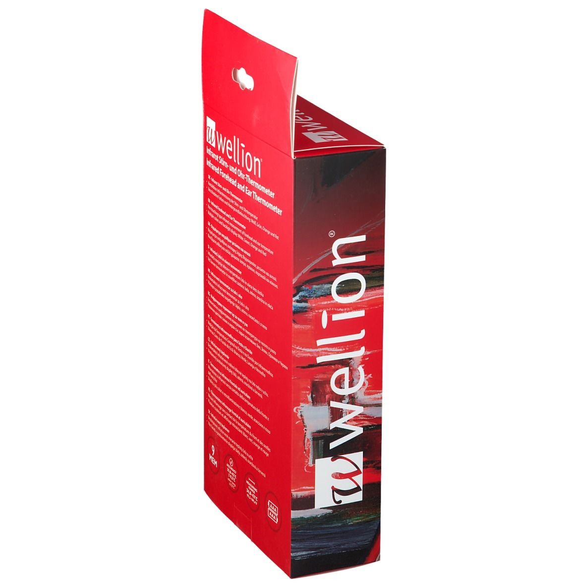 WELLION Infrarot Stirn- und Ohr Thermometer
