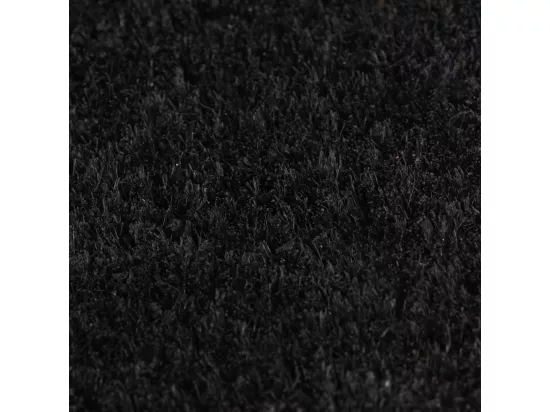 Tapis de porte 5 pcs noir 40x60 cm fibre de coco touffeté