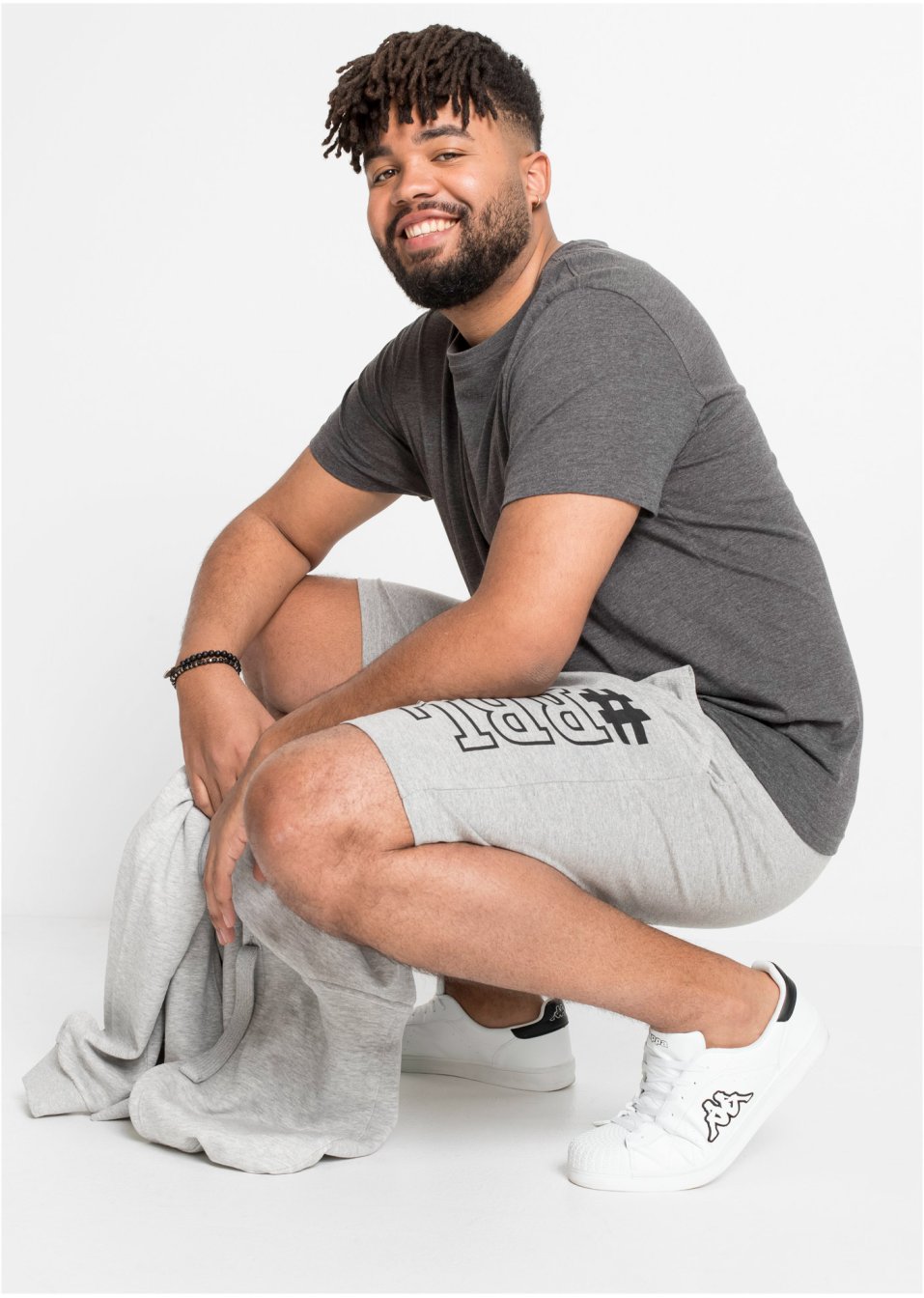 Lot de 2 bermudas en jersey, Regular Fit