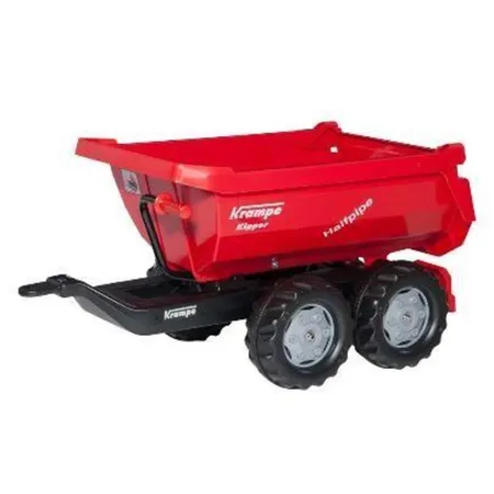 Rolly Toys Halfpipe Trailer Krampe, rot, ca. 89 x 43 x 45cm