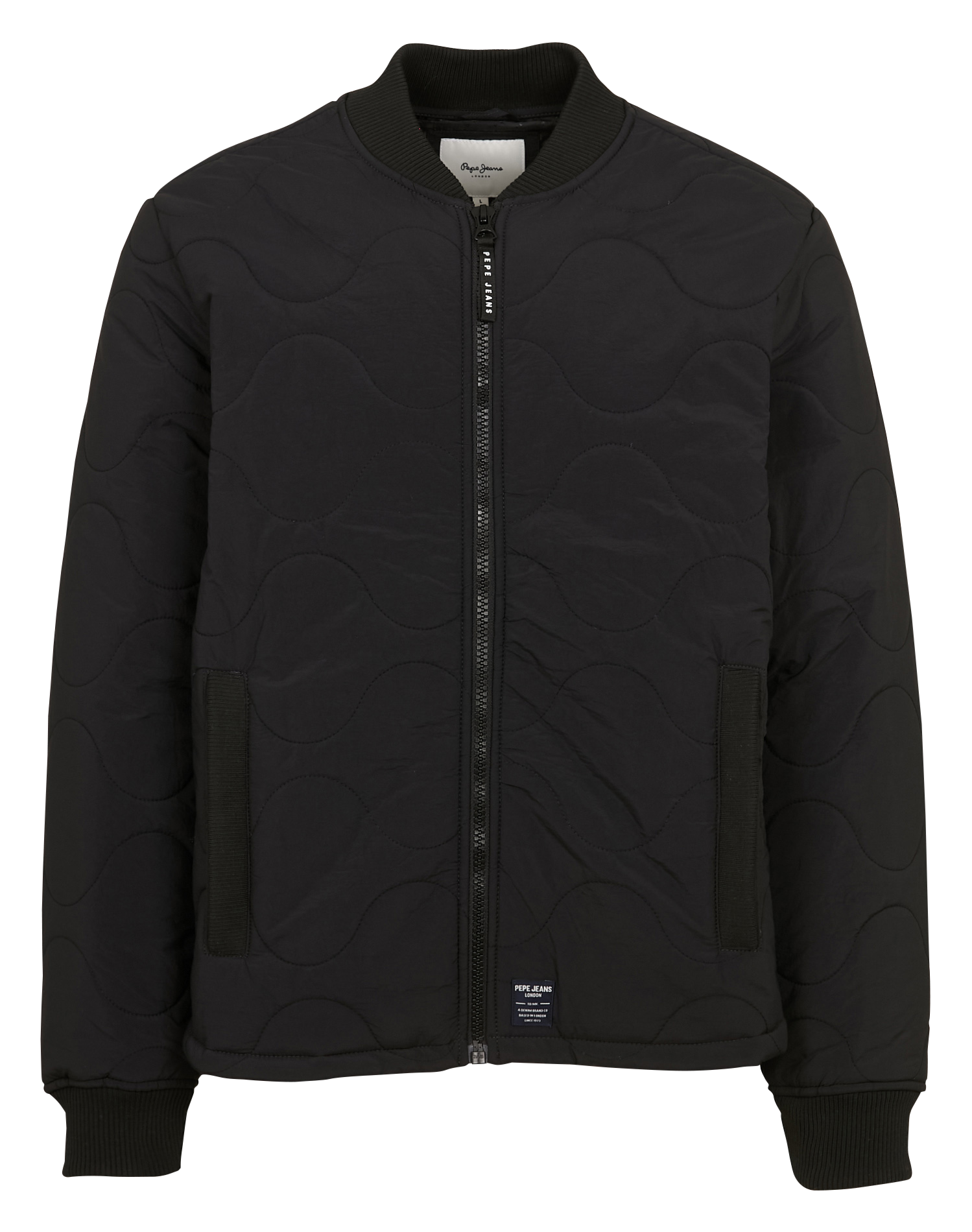 Bomber matelassé ample | Noir