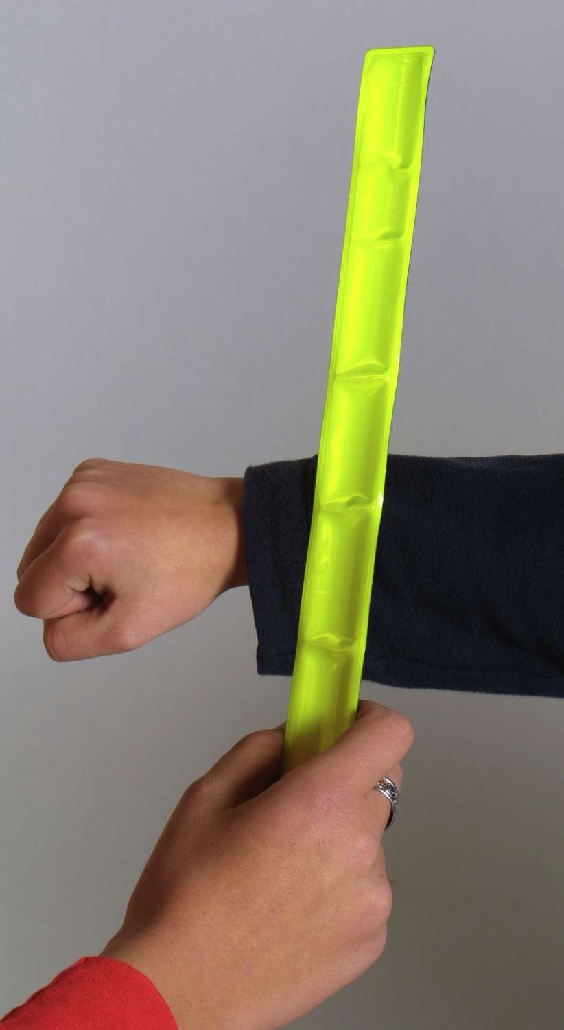 Origin Outdoors Klack Band leuchtgelb 1 Paar