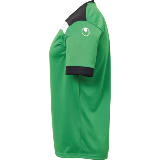 Camisa Offense 23 de manga curta, verde/preto/branco, Uhlsport
