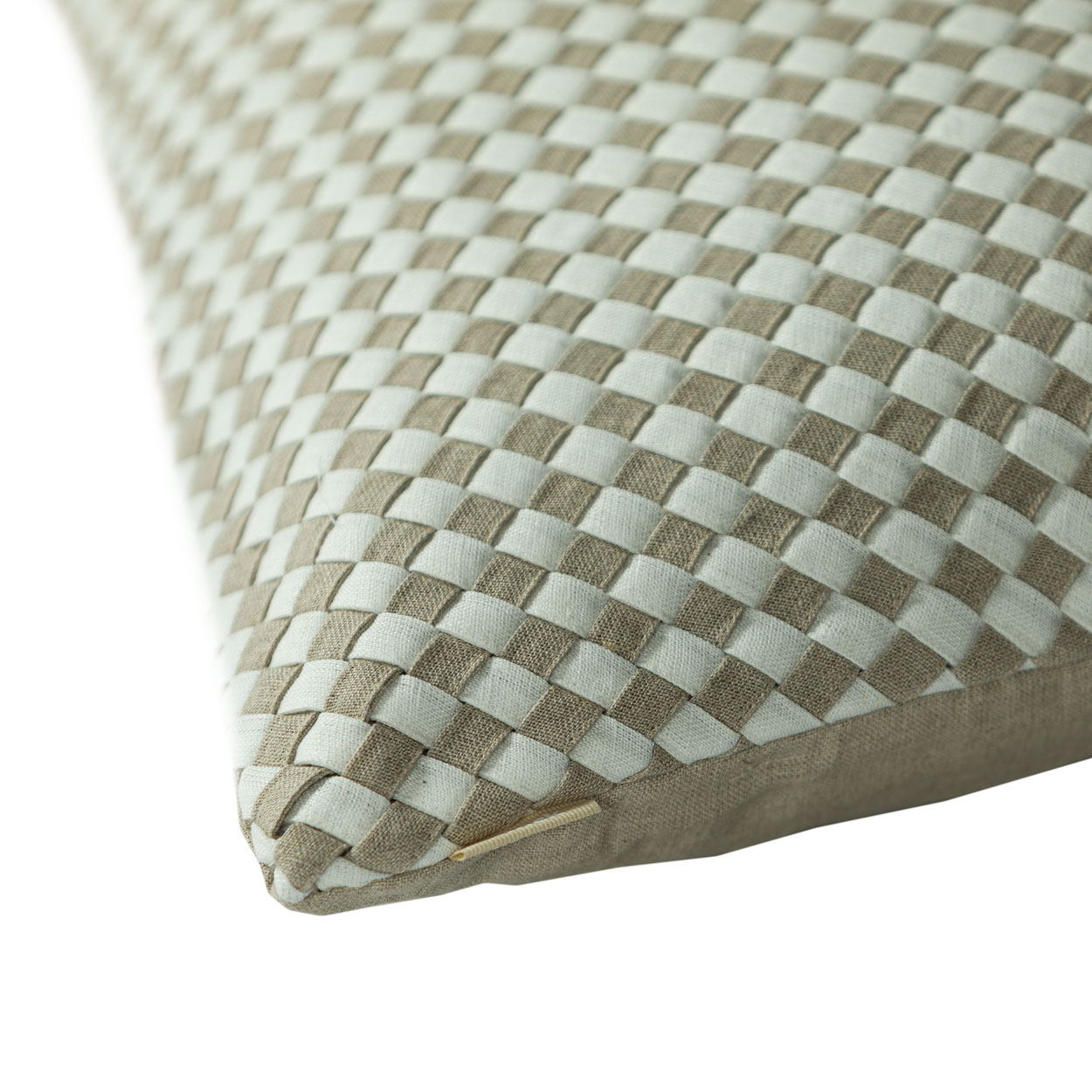 Kussen Woven linnen natural offwhite