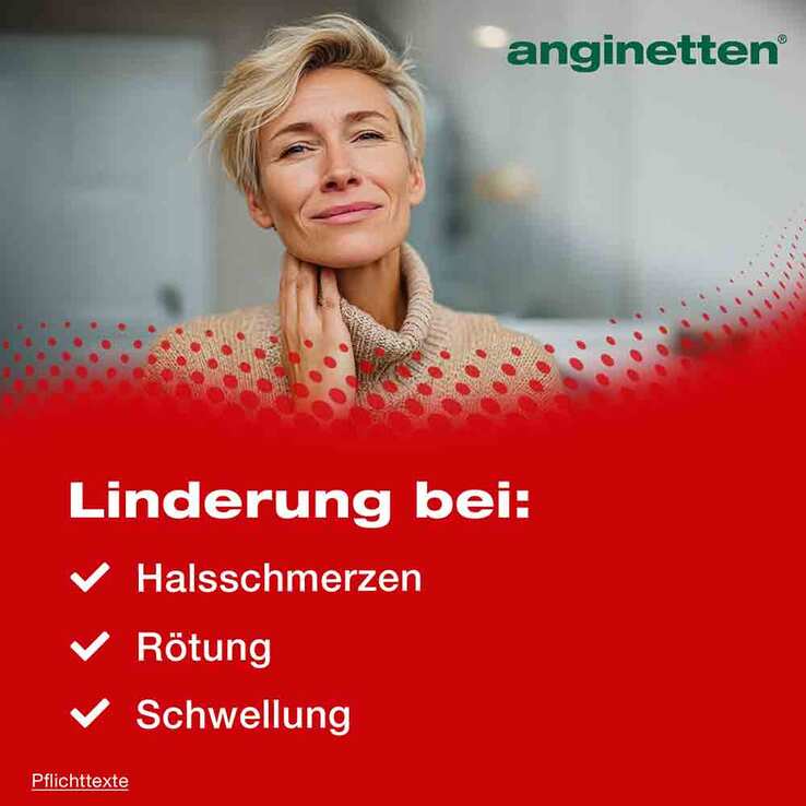 Anginetten Halstabletten zuckerfrei Kirsche, 24 St