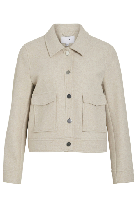 Vila beige dames jas