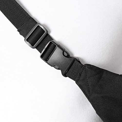 Sacoche Banane Logo Noir Blanc