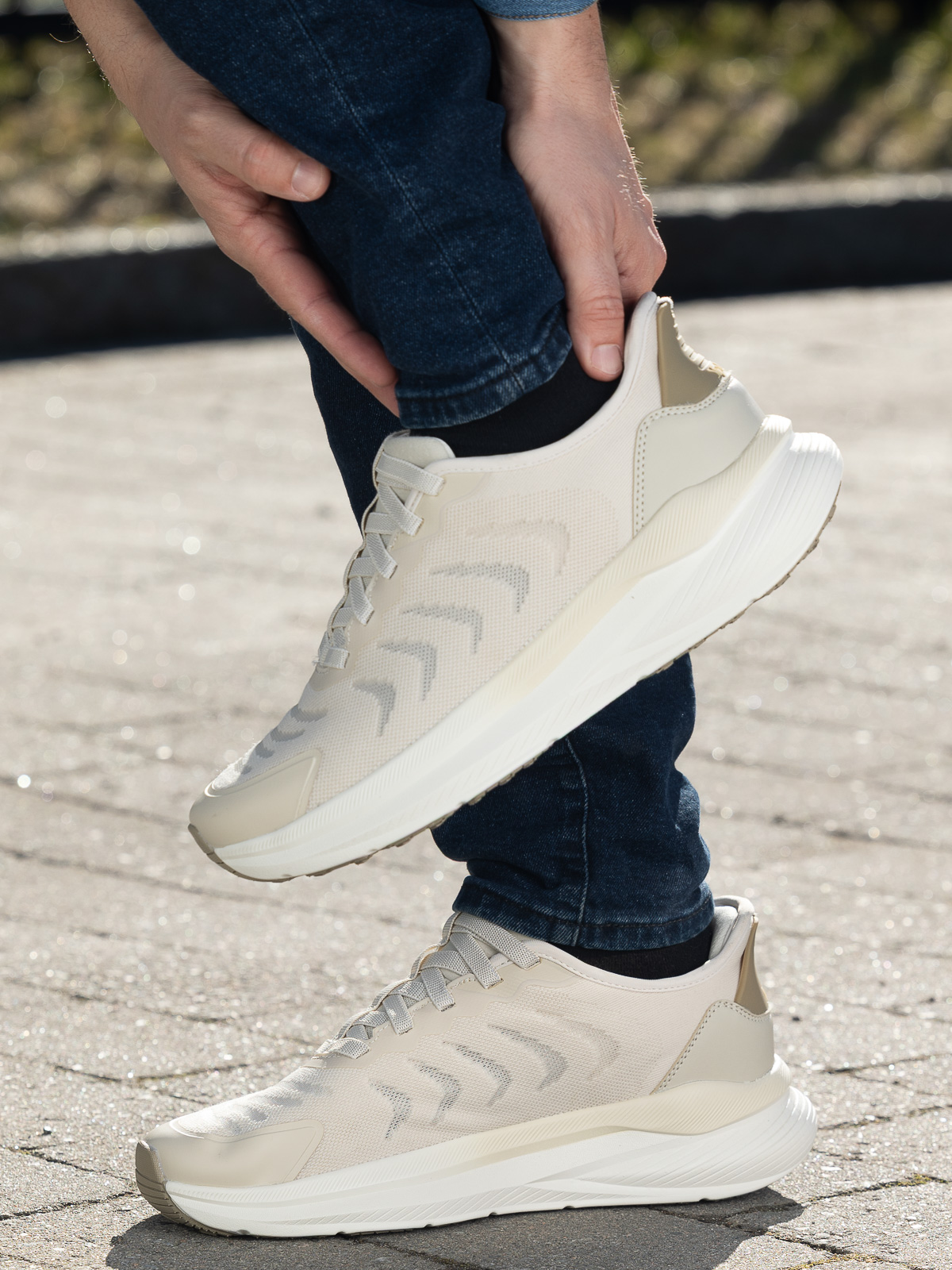 Jean Paul - Dijon M Slipstep Oatmeal - Trapes Sko