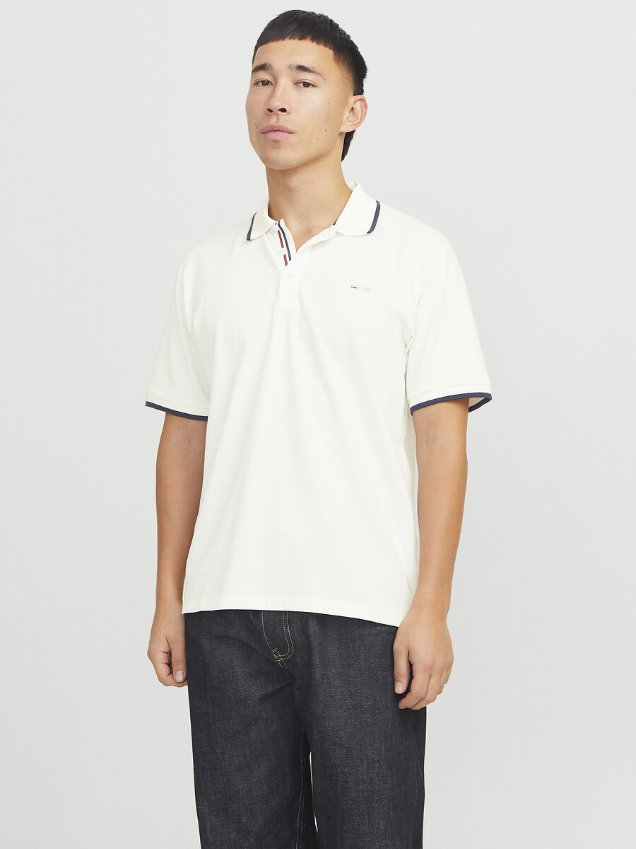 JACK & JONES<br>Polo, corte slim, manga curta