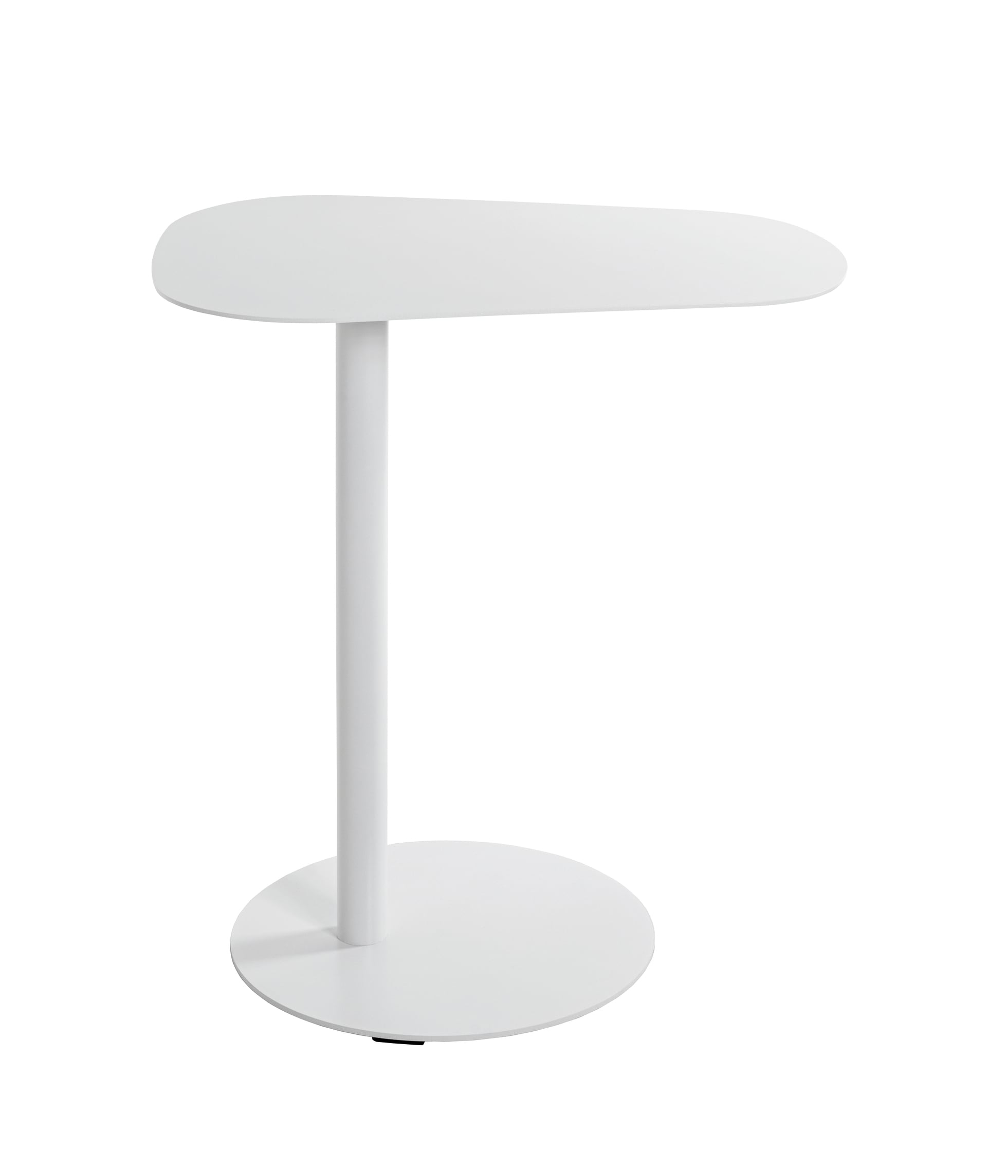 Beistelltisch 53 x 38 cm weiß