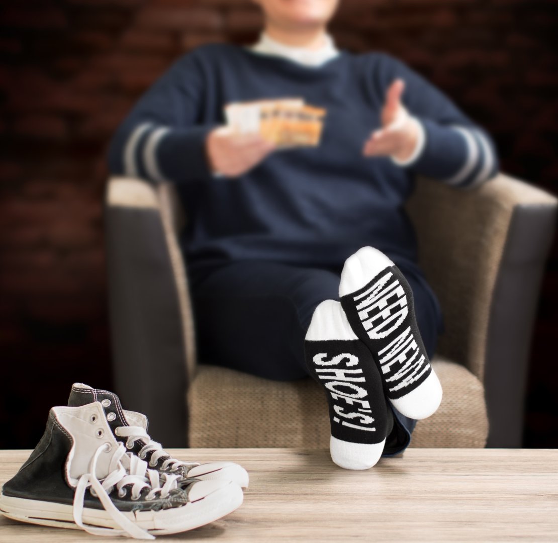 Clark Crown® Under-Statement-Socks mit lustigen Sprüchen