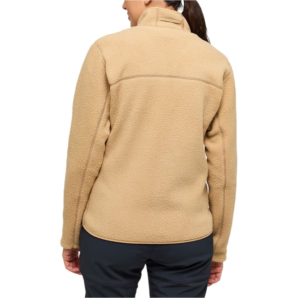 Veste polaire HAGLÖFS HAGLOFS MOSSA PILE JACKET WOMEN SAND