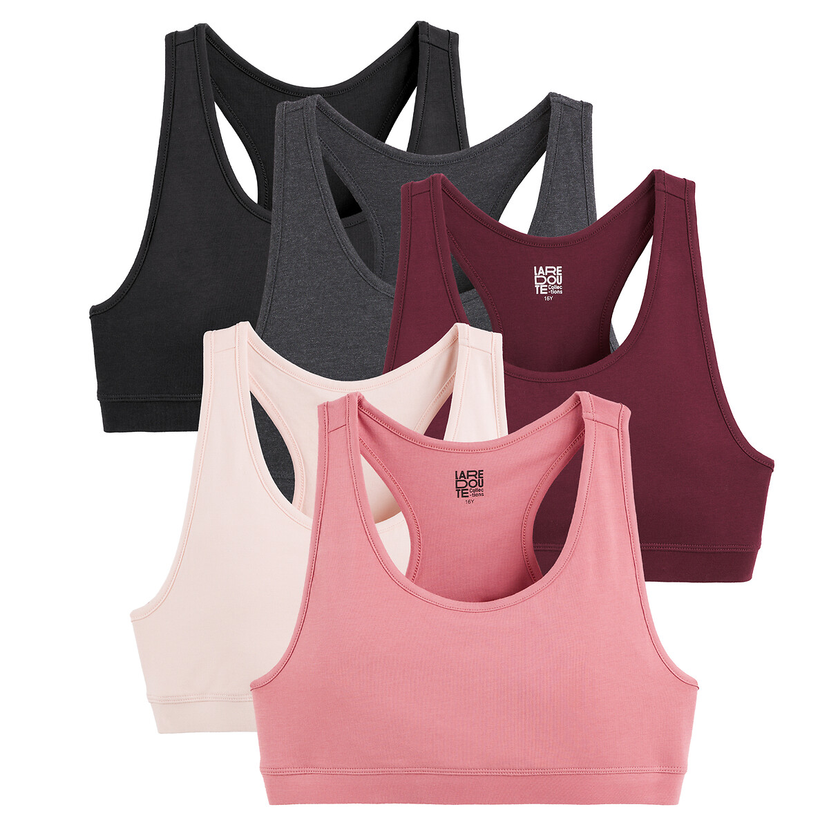 COLEÇÃO LA REDOUTE<br>Conjunto de 5 bustiês