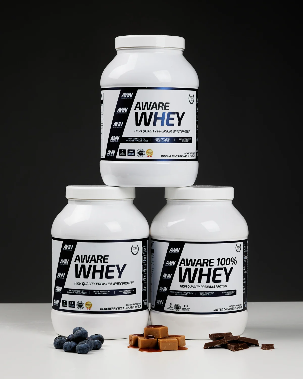 Aware Whey 2,7kg (3x900g)