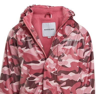 Nordbjørn Skagen Fôret Regnsett, Hide and Seek Pink