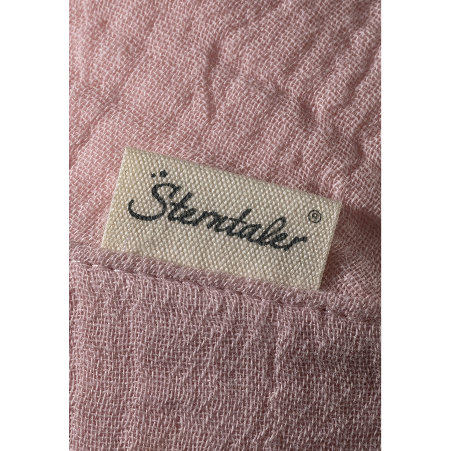 Sterntaler Kopftuch Musselin samtrosa