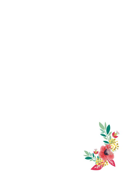 TMS | Moederdagkaart | bloemen