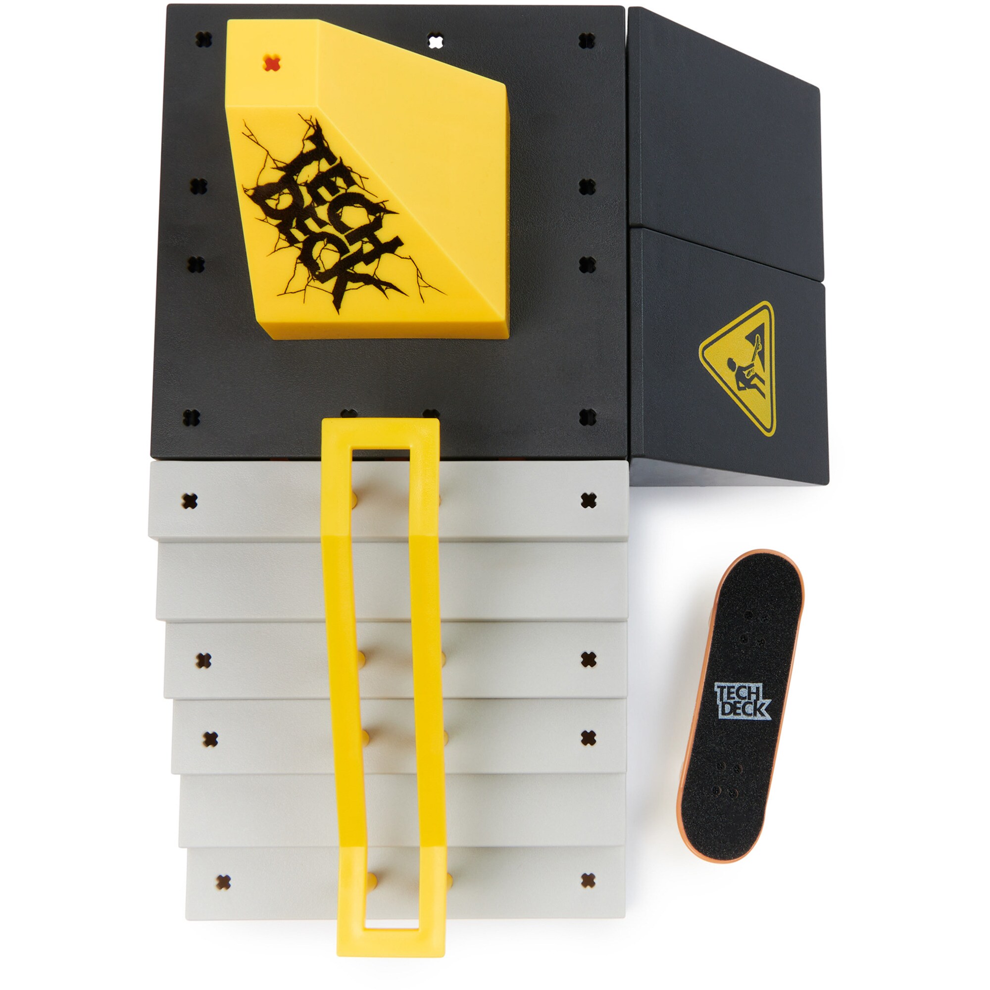 Spin Master Spielfahrzeug Tech Deck X-Connect Starter-Set - Pyramid Shredder Rampenset