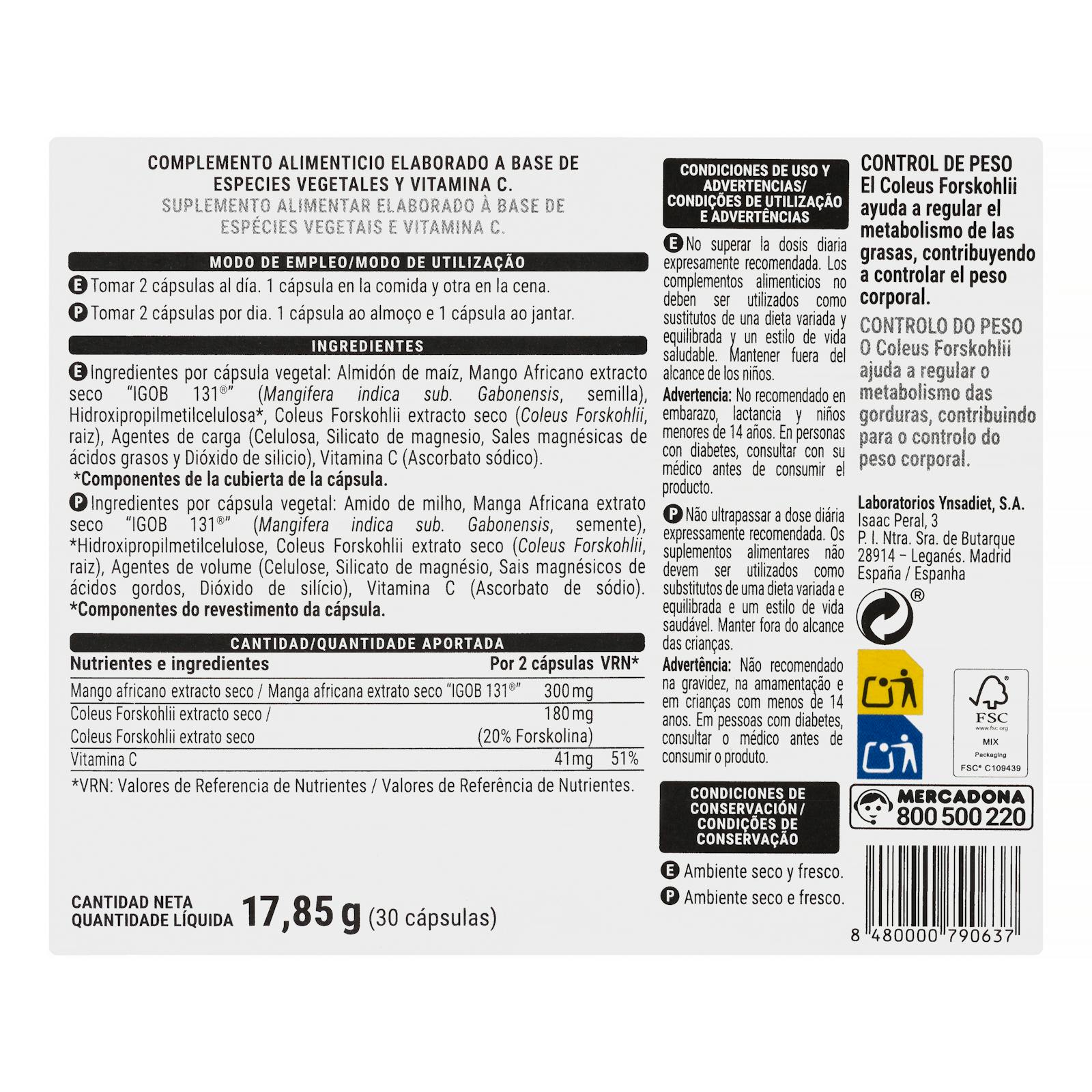 Capsules brûle-graisses Deliplus