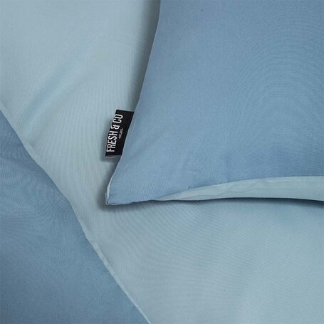 Dekbedovertrek Hotel Two Tone - Blauw