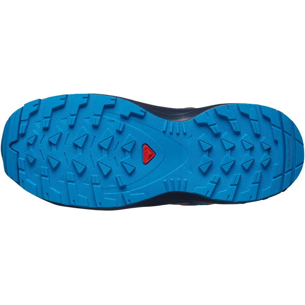 Salomon XA Pro V8 CSWP Wanderschuhe Junior navy wil vibrant orange blithe