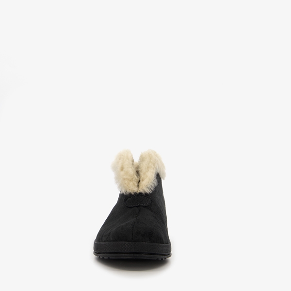Blenzo dames pantoffels zwart
