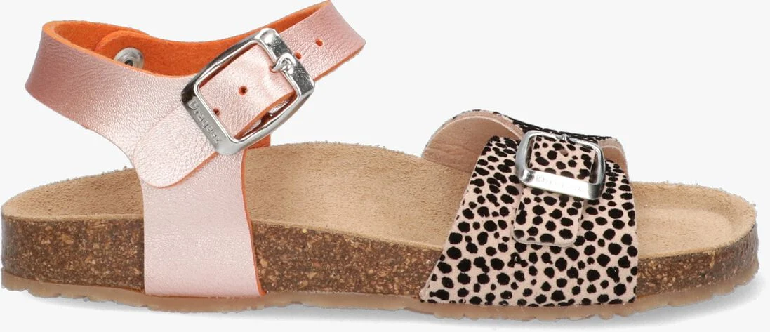 BRAQEEZ roze braqeez sandalen sally spain
