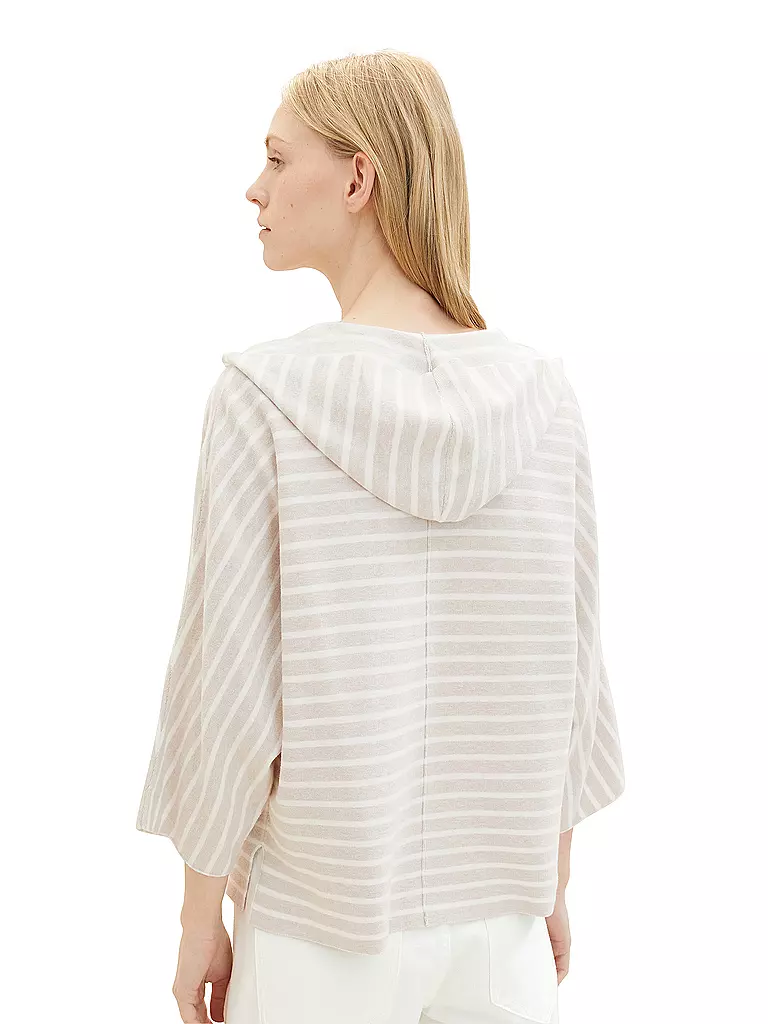 TOM TAILOR Pullover hellgrau