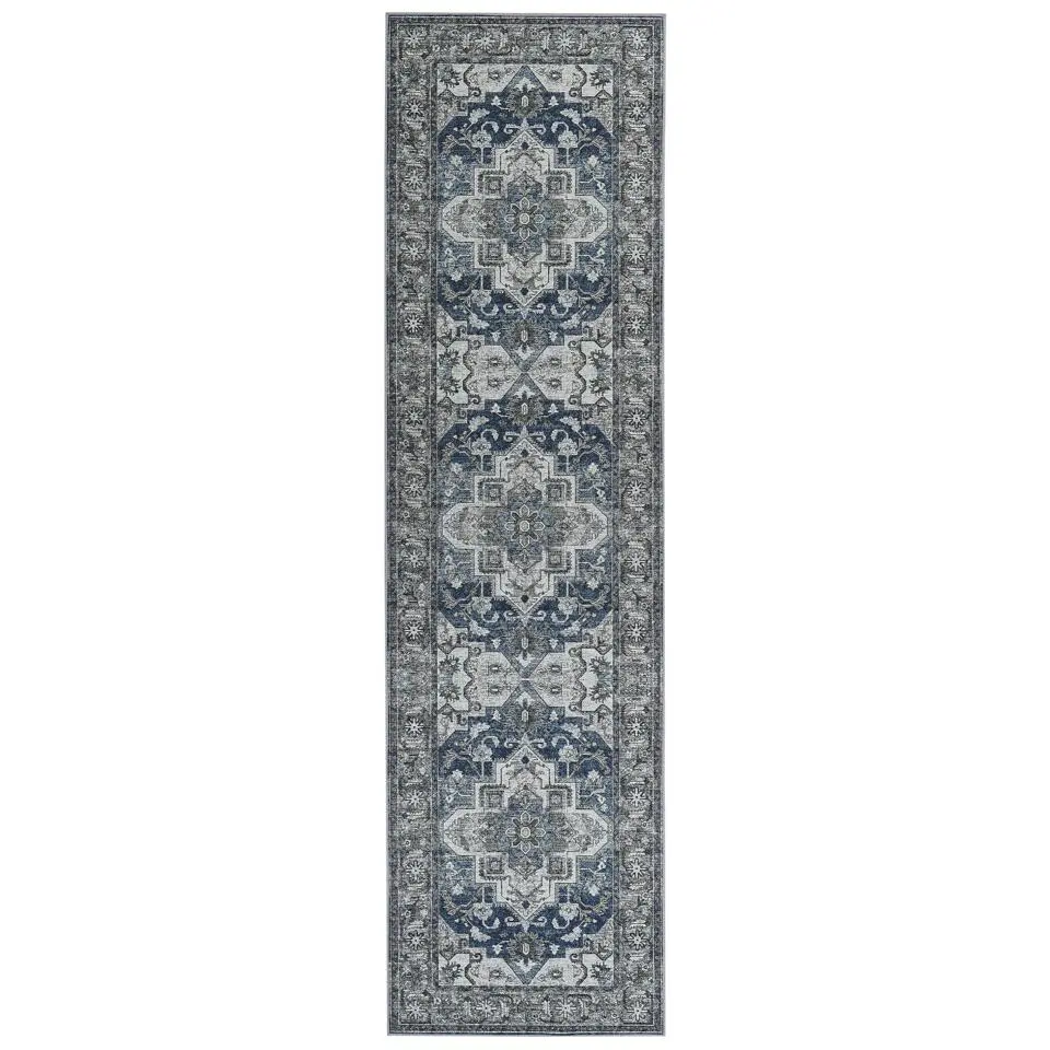 KOTTAR - Loper - Grijs - 80 x 300 cm - Polyester