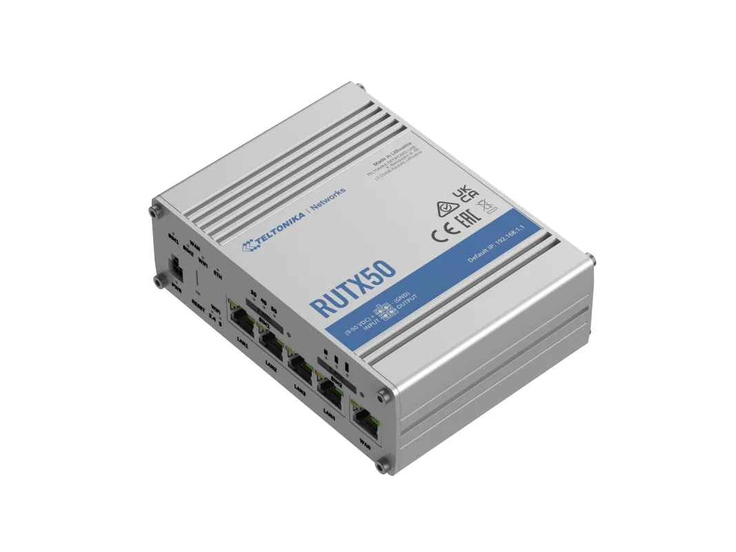 Teltonika RUTX50 - Trådløs router - 5G